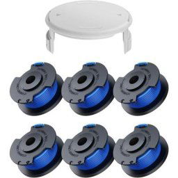 7 Pack Bobine Fil Coupe Bordure remplacements pour Ryobi One + AC14RL3A 18v 24v 40v Coupe Bordures,