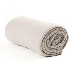 Couvre-lit Couverture 220x240 cm Couverture polaire Couverture microfibre Canapé argent