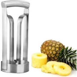 Blue Dream - Coupe Ananas,Coupeur D'ananas en Acier Inoxydable,Éplucheur D'ananas Coupes,Ananas