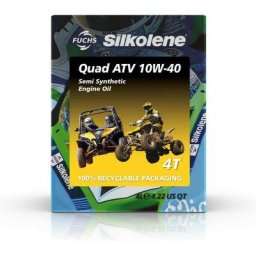 Quad atv 10W-40 - Huile moteur 4T 100% synthèse - Cubi 4L