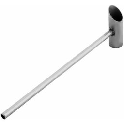 Cuillère à Machine à Guimauve, 29 Cm de Sécurité en Acier Inoxydable Cuillère à Sucre Marsh