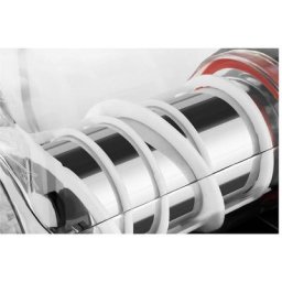 Machine à Granitas Granités Frappés 2 x 6 l Sans Bpa Jusqu'À 12 h D'Utilisation - Rouge, Argent,
