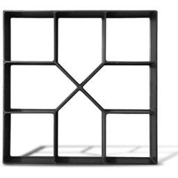 Moule de pavé Moules à paver diy en plastiqu Pochoirs pavage Moule en béton professionnels pour