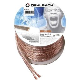 Oehlbach 101 Câble haut-parleur 2 x 1.50 mm² transparent 10 m A216321