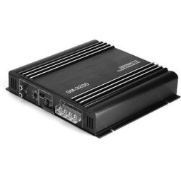 Amplificateur de puissance Audio 3800W 2 canaux 12V en alliage d'aluminium noir Auto voiture Hifi