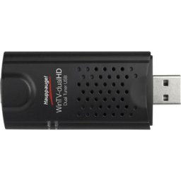 Clé tv Hauppauge WinTV-dualHD avec télécommande Nombre de tuners: 2