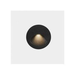 Leds C4 Lighting - leds C4 Bat Ronde Ovale Extérieure Applique Encastrée led Ronde Urbaine Gris