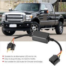 2 pièces voiture led phare décodeur Radio Audio Anti interférence erreur annuleur filtre pour H4