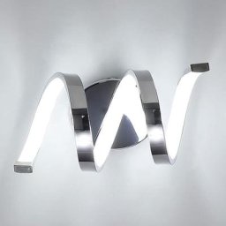 Led Applique Murale, 18W Design incurvée Moderne Lampe Murale Interieur, Luminaire Mural 1440LM