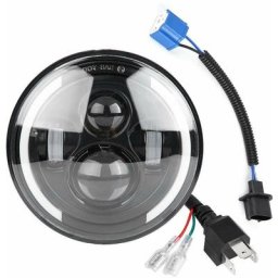 Phare moto led, 150W 7 pouces rond phare led adapté