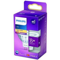 Philips - ampoule led Spot GU5.3 35W Blanc Chaud, Verre