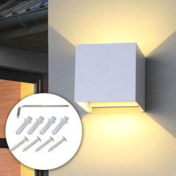Applique murale led Salle de bain Up down Light Applique murale Moderne Extérieur IP65 Lampe de