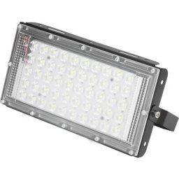 Projecteur led, 50W 12V Imperméable Blanc Brillant Cours Jardins Projecteur, IP66 Lampe D'éclairage