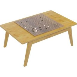 Soges - Petite Table Basse Pliante Style Japonais 80 x 45 x 31 cm Petite Table Tatami pour Maison