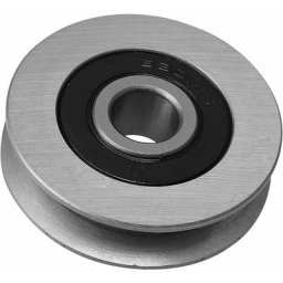 12 x 50 x 13 Mm Roulement à Fer Poulie De Câble En Acier En Forme De u Pour Roue De Roulement De