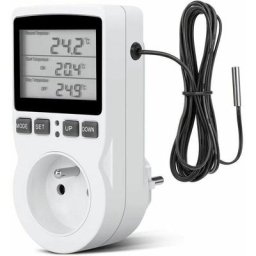 Régulateur de température numérique Chauffage Refroidissement Thermostat Sortie 250V lcd Contrôleur