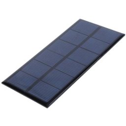 Panneau de cellules solaires en silicium cristallin portable 1W 3V extérieur pour l'alimentation du