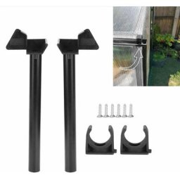 Kit de tuyau de vidange d'eau de gouttière d'eau de pluie à effet de serre tuyau de descente tuyau