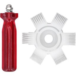 Redresseur d'ailettes de condenseur de climatiseur 6 en 1 peigne à ailettes ac outil de nettoyage