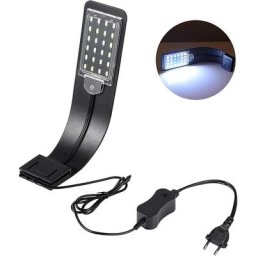 Clairage Aquarium, Rampe led pour Aquarium d'eau Douce, Lumière Aquarium Plantes Ultra Fin 10W IPX7