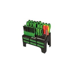 Lot de tournevis et embouts 101 pièces avec support de rangement