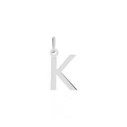 Pendentif Ionia Lettre Or Blanc