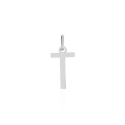 Pendentif Ionia Lettre Or Blanc