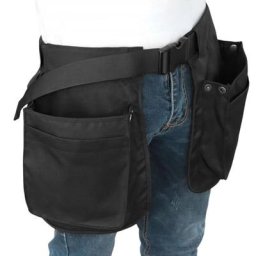 Sac ceinture pour outils de jardinage tablier à outils avec poches imperméable pour l'extérieur