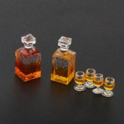 Miniatures françaises ou Hi Clicks Juice Soda Races House HI Kitchen Food Collectibles 1/12