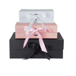 Boîte Pliante à Clapet Magnétique de Grande Taille Rangement Exquis Cadeau d'Anniversaire Sacs