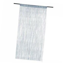 Rideau de porte perlé 1m x 2m rideau de séparation à franges décoration de la maison