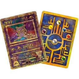 Cartes de collection Pokémon Anime pour enfants carte dorée jeu Prairie Mewtwo Rayquatro