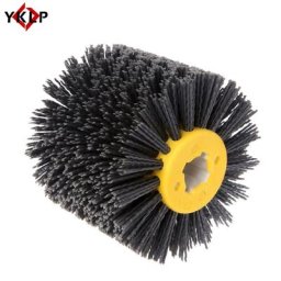 YKLP-Meuleuse d'angle avec fil convertible brosses en nylon ébavurage polissage roue de planche