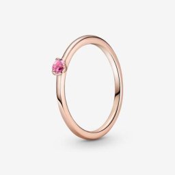 Bague Solitaire Rose
