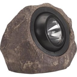 Smart Garden Products - Spot solaire en métal Rocher Jumbo - Marron
