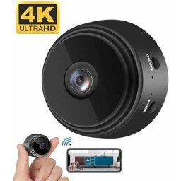 Caméra de surveillance interieur / exterieur Mini Caméra Espion, Caméra de Surveillance 4K hd WiFi