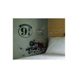 Sticker mural géant Train Poudlard Express Harry Potter