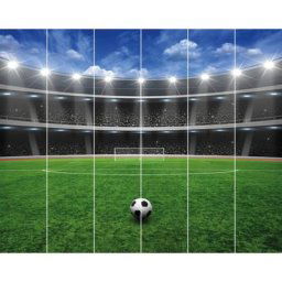 Papier peint mural Walltastic Fou de Football 305x244 cm