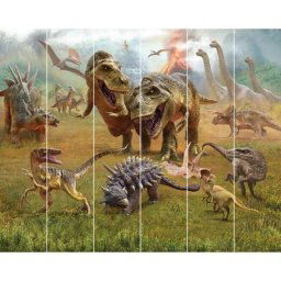 Papier peint mural Walltastic le royaume des dinosaures 305X244 cm