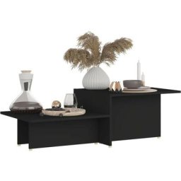 Table basse Noir 111,5x50x33 cm
