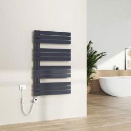 S’AFIELINA Radiateur Sèche-serviettes Electrique avec thermostat temporisé, chauffe-serviettes