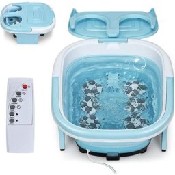 Costway - Appareil de Balnéothérapie, Thalasso Pieds avec Mise à Température de l'Eau, Cuve