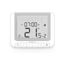 Thermostat numérique programmable Opentherm RT520RF Salus Sans fil - Blanc