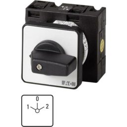Eaton - T3-3-8401/E Commutateur à cames 32 a 690 v 2 x 30 ° gris, noir 1 pc(s) D72301