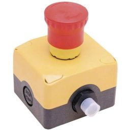 Pizzato Elettrica - es AC31027 Arrêt durgence en boîtier 250 v/ac 6 a 1 nf (r), 1 no (t) IP67 1 set