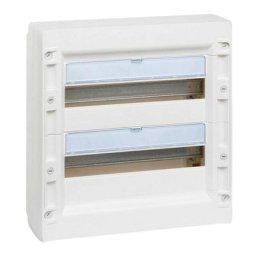 Coffret de distribution XL³125 2 rangées de 18 modules - blanc