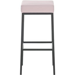 Tabouret de bar Montréal 80 rose Noir
