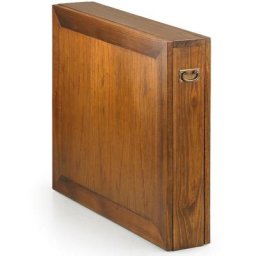 Table de repas pliante en bois massif de Mindy Orka 165 cm