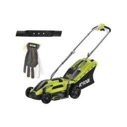 Pack RYOBI Tondeuse électrique 1300W Coupe 33cm RLM13E33S - Lame de tondeuse électrique 33cm RAC420
