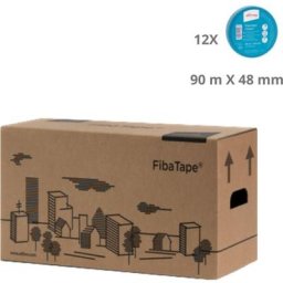 Adfors FibaTape Classic - lot de 12 bandes à joint autocollantes pour plaque de plâtre 48 mm x 90 m